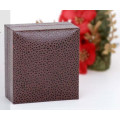 Luxury PU Leather Hardcover Jewelry Packing Box Printing
